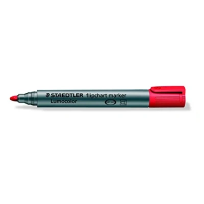 Abbildung von Staedtler 356 2 Flipchartmarker, rot