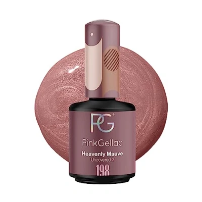 Abbildung von Pink Gellac UV Gel Nagellack 198 Heavenly Mauve 15 ml Lack Lang Anhaltend Polish Nägel in Salonqualität Nails Lampe Made Holland