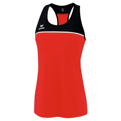 Abbildung von Erima Change BY TANK Top, Damen, Größe: 34, Rot schwarz weiss