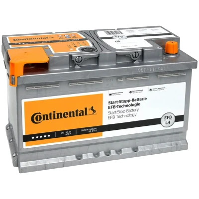 Abbildung von Continental 2800012040280 Batterie 12V 80Ah 800A B13 OPEL: Insignia A Sports Tourer, Zafira B, Limousine, TOYOTA: Verso, Auris Schrägheck