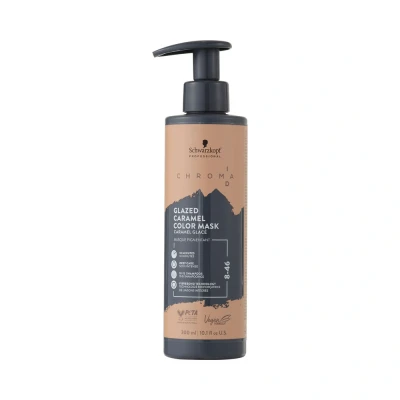 Abbildung von Schwarzkopf Chroma ID Color Mask 8 46 Glazed Caramel 300ml
