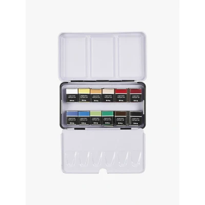 Abbildung von Pigment Art Proff Aqua Gemischte Farben 12