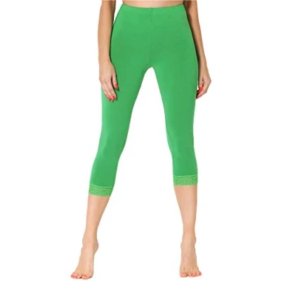 Abbildung von Merry Style Leggings Damen 3/4 Capri Hose MS10 290 (1 tlg) elastischer Bund