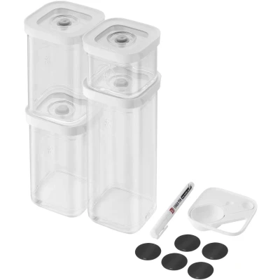 Abbildung von Zwilling Vakuumbehälter &quot;CUBE&quot;, (Set, 6 tlg.), modulare, stapelbare Aufbewahrungsboxen