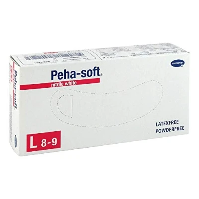 Abbildung von Peha Soft nitrile white Unt.hands. pud.fr. unsteril L