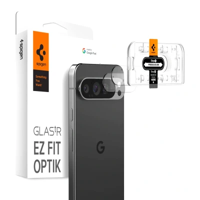 Abbildung von Spigen EZ Fit Gehärtetes Glass Camera Protector Google Pixel 9 Pro 2 Pack