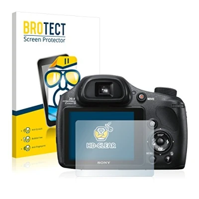 Abbildung von BROTECT (2 Stück Schutzfolie für Sony Cyber Shot DSC HX300 Displayschutz Folie Ultra Klar