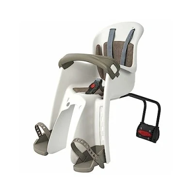 Abbildung von POLISPORT 8632800011 BILBY JUNIOR FF Vordersitz für Fahrräder mit 26&#039;&#039; bis 29&#039;&#039; Rädern geeignet Kinder einem Gewicht zwischen 9 und 15 kg Rahmenverankerung en Color Creme/Braun