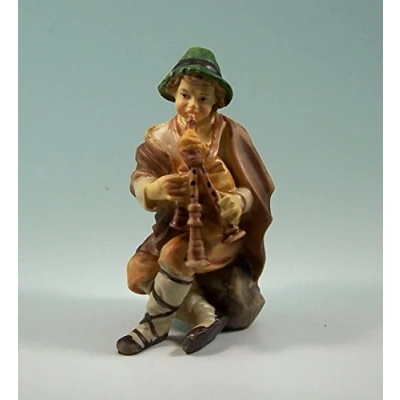 Abbildung von Hirte mit Dudelsack, geeigenet für 11cm Figuren