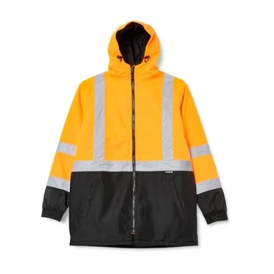 Abbildung von Högert Winter Warnschutzjacke &quot;Leda&quot; in orange 3XL