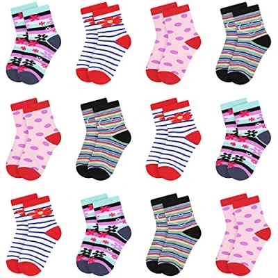 Abbildung von L&amp;K II Langsocken 2803 2809 (Beutel, 10/12 Paar) Mädchen Socken aus Baumwolle