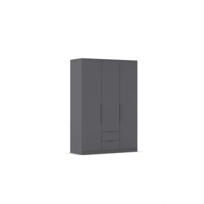 Abbildung von rauch Drehtürenschrank &quot;Kleiderschrank Schrank Garderobe KREFELD optional mit Spiegel&quot;, 3 Griff Varianten, inkl. praktischen Schubladen MADE IN GERMANY