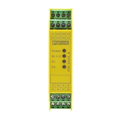 Abbildung von Phoenix PSR SCP 24UC/ESA4/3X1/1X2/B, Grün, Gelb, 20 55 C, 22,5 x 114,5 99 mm