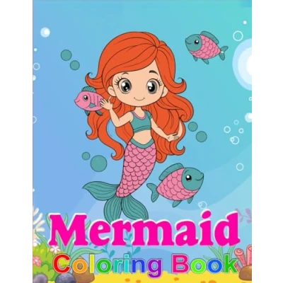 Abbildung von &quot;Magical Mermaids: An Underwater Coloring Adventure&quot;: Magical Mermaid Book 50 Beautiful Pages for Kids!