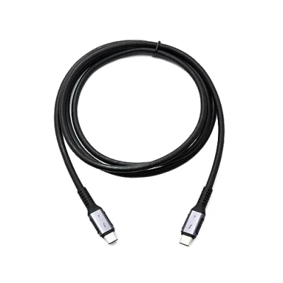 Abbildung von System S USB4 Thunderbolt Kabel 150 cm Typ C Stecker zu Adapter 40 Gbit/s USB 4.0