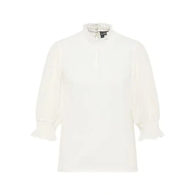 Abbildung von TOORE Damen Blusenshirt 37326660 TO01, WOLLWEISS, L