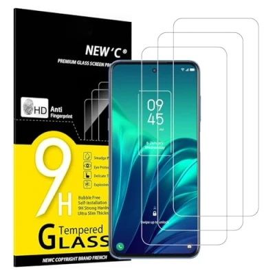 Abbildung von NEW&#039;C 3 Stück, Panzer Schutz Glas für TCL 20L / 20L+ Plus/TCL 20 5G 20S, Frei von Kratzern, 9H Härte, HD Displayschutzfolie, 0.33mm Ultra klar, Ultrabeständig