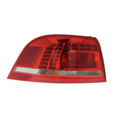 Abbildung von HELLA 2SK 010 746 031 Rückleuchte links äusserer Teil LED, PY21W, W21W 12 Rot, weiß mit Glühlampen Lampenträger