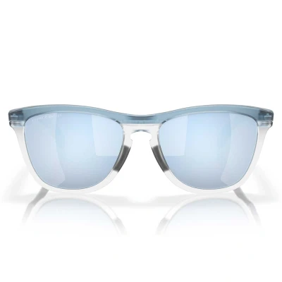 Abbildung von Oakley Frogskins Bereich Sonnenbrille OO9284 928409 polarisiert 55/17/136