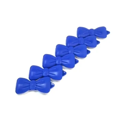 Abbildung von Haarschleife Haarspange für Haustiere Hunde 6 Stück blau 01