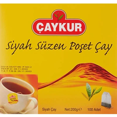 Abbildung von Caykur Schwarzer Tee, 100 Teebeutel, 3er Pack (3 x 200 g)