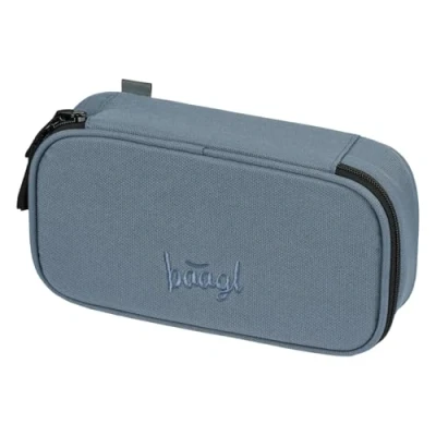 Abbildung von Baagl Federmäppchen für Jungen Schulmäppchen Schreibwaren Schulsachen Federtasche, Kinder Federmappe, Etui Schule (Skate Dust Blue)