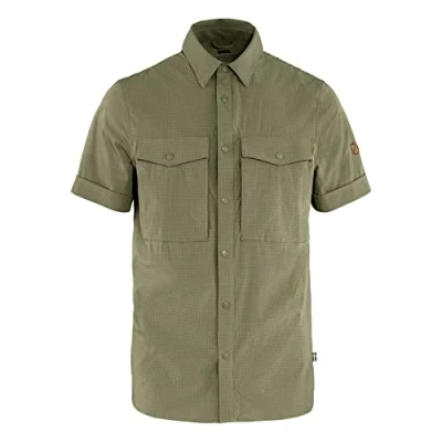 Abbildung von Fjallraven 87939 622 Abisko Trekking Shirt SS M Herren Light Olive Größe S