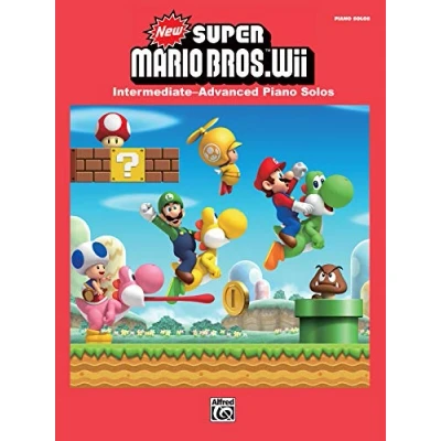 Abbildung von Super Mario Wii Edition Klavier Buch: Intermediate / Advanced Piano Solos