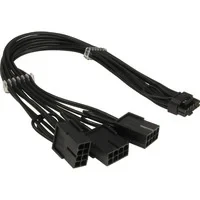 Abbildung von Inter Tech Adapter GPU 02 (12+4pin) auf 3x8pin PCIe, 34cm