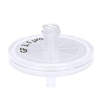 Abbildung von GVS Filter Technology, Spritzenfilter, ABLUO, 33mm, Glasfaser Membran, 3.10µm, PP Gehäuse, 100/pk