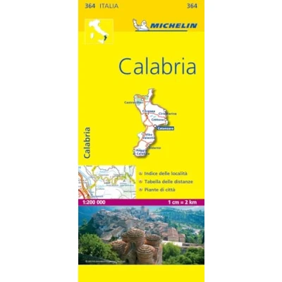 Abbildung von Calabria Michelin Local Map 364 (Mapas Michelin)