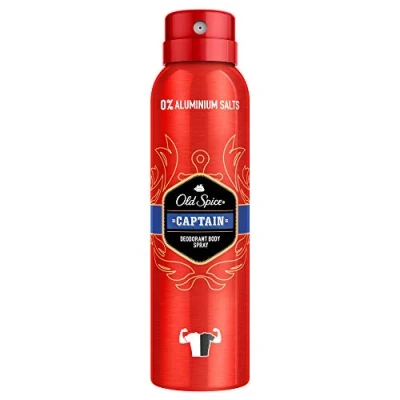 Abbildung von Old Spice Captain Deodorant Bodyspray, Deo Spray Ohne Aluminium Für Männer Mit Langanhaltendem Duft, 150ml