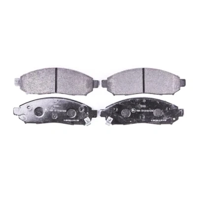 Abbildung von HELLA 8DB 355 016 121 Bremsbelagsatz mit akustischer Verschleißwarnung NISSAN: NP300 Navara Pickup, Pathfinder 3, Pritsche / Fahrgestell