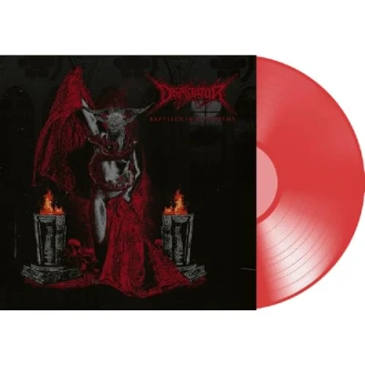 Abbildung von Baptised in Blasphemy (Red LP) [Vinyl LP]