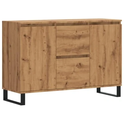 Abbildung von vidaXL Sideboard Artisan Eiche 104x35x70 cm Holzwerkstoff