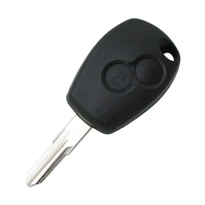 Abbildung von BROVACS Schlüsselgehäuse kompatibel mit Renault Clio Dacia Logan Sandero 2 Tasten Keyless Entry Remote Key Case PG350B