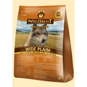 Abbildung von Wide Plain Trockenfutter für Hunde mit frischem Pferdefleisch und Süßkartoffeln 8kg (4x2kg) Wolfsblut