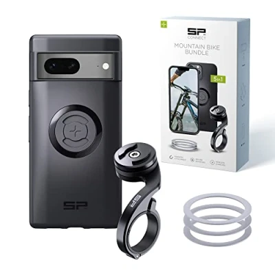 Abbildung von SP CONNECT Mountain Bike Bundle SPC+ kompatibel mit Google Pixel 7 Handyhalter für Mountainbike MTB Handy Halterung Gadget
