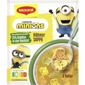 Abbildung von Maggi Guten Appetit Minions Hühner Suppe
