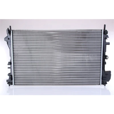 Abbildung von NISSENS 630742 Kühler, Motorkühlung Aluminium 650 414 34 Kühlrippen mechanisch gefügt OPEL: Vectra C Caravan, CC, Signum CC