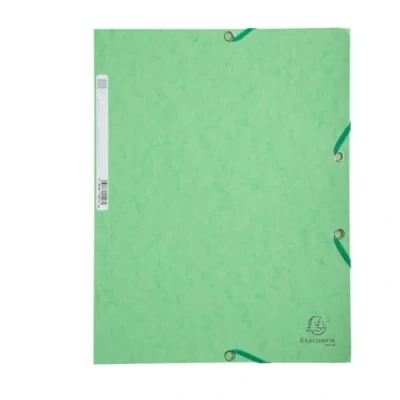 Abbildung von Exacompta Eckspannmappe Nature Future A4 Manila Karton 400g hellgrün