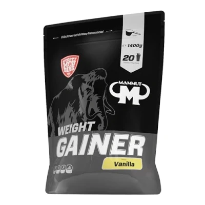 Abbildung von Weight Gainer Crash 5000 Vanille 1400 g Zipp Beutel