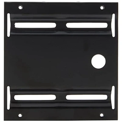Abbildung von Goobay 93990 2,5&quot; Festplatten Einbaurahmen auf 3,5&quot; 1 fach geeignet für den Einbau einer Festplatte in einen Gehäuseschacht, Schwarz
