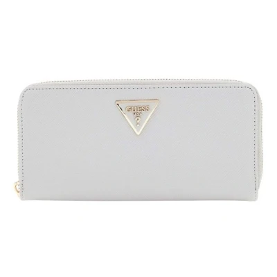 Abbildung von GUESS Laurel SLG Large Zip Around Wallet L Lavender Grey