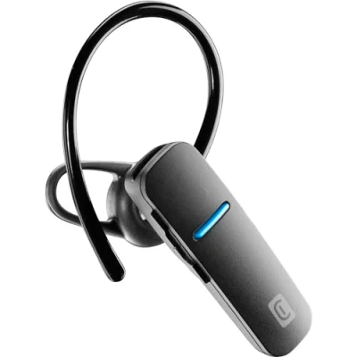 Abbildung von cellularline Sleek Mono Ergonomisches Bluetooth® Kopfhörer Talk Time 5,5 Stunden Play 6 Ladezeit 1,5 Ausgestattet mit Sprachassistent Schwarz
