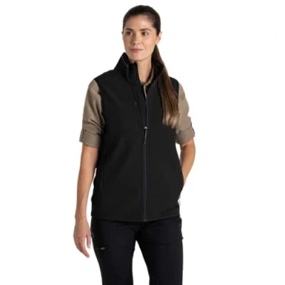 Abbildung von Craghoppers Unisex Expert Basecamp Softshell Weste Gilet Bodywarmer, Schwarz, XXL
