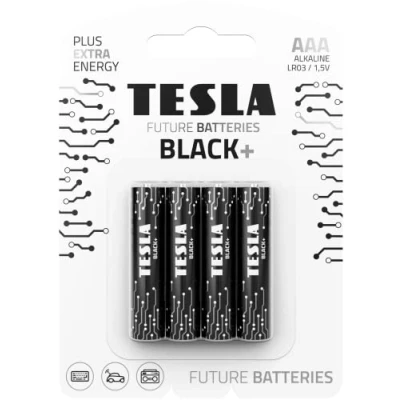 Abbildung von Tesla Black+ Series AAA Alkaline Batterie (Slim Pen Akku) Zukunftsbatterien