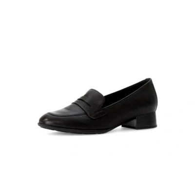 Abbildung von Gabor Front Slipper, Damen, Größe: 38.5, Schwarz Leder