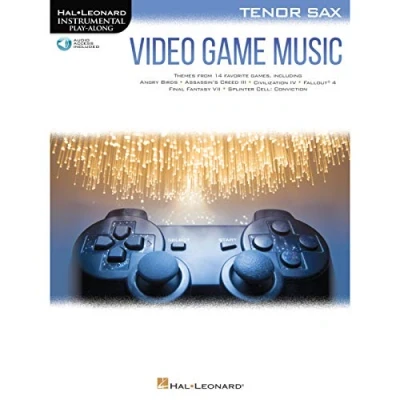 Abbildung von Video Game Music for Tenor Sax: Instrumental Play Along Series