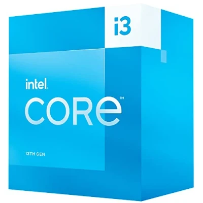Abbildung von Intel Core i3 13100 Desktop Prozessor, 4 Kerne (4 P + 0 E Cores) 12 MB Cache, bis zu 4,5 GHz